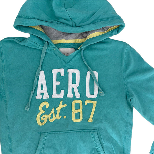 Aeropostale teal hoodie