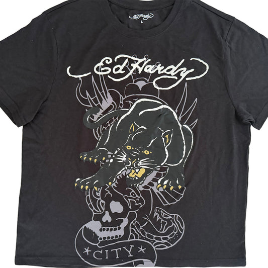 Ed Hardy Black Panther Tee