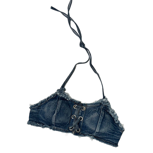 Y2K Denim Bralette