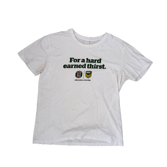 VB NRL 'For a Hard Earned Thirst' tee
