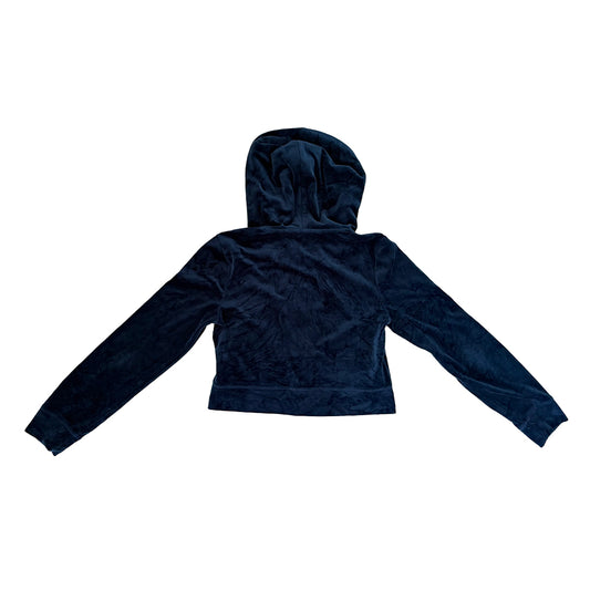 Juicy Couture Y2K Navy Velour Hoodie