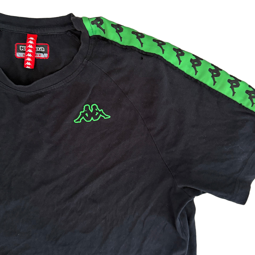 Kappa black and green Tee