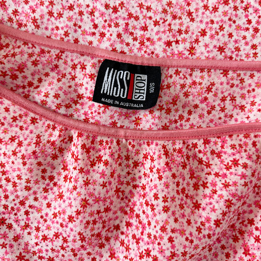 Miss Shop Floral Midi Skirt