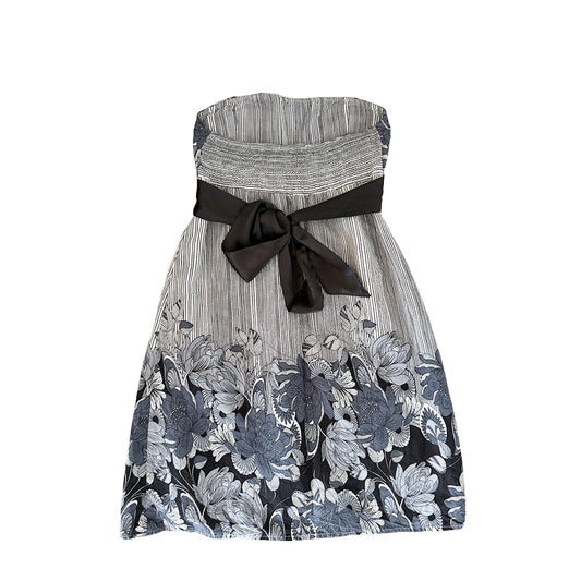 Y2K Pagani B/W Floral Dress