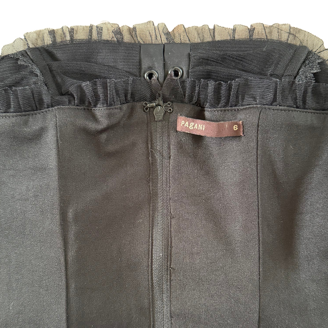 Y2K Pagani Mesh Corset