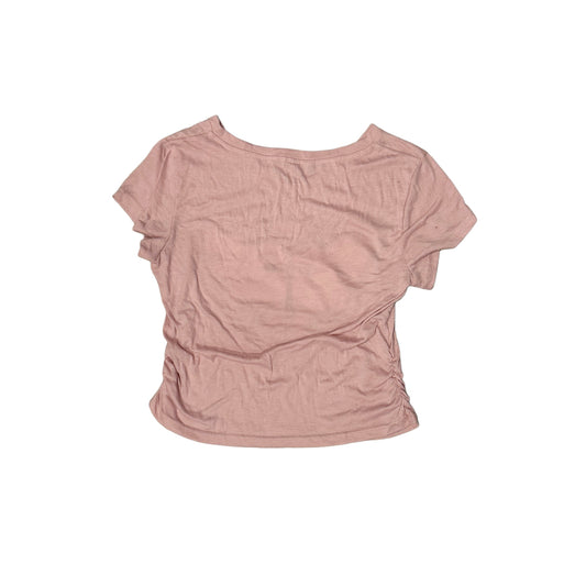 Pink Y2K Embellished Baby Tee