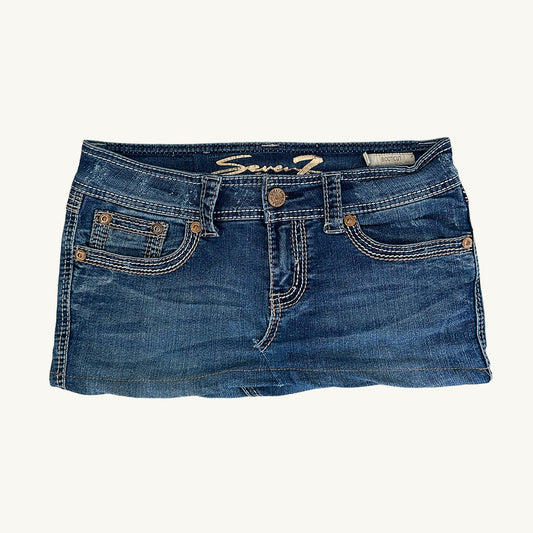 Y2K Seven7 Upcycled Skirt