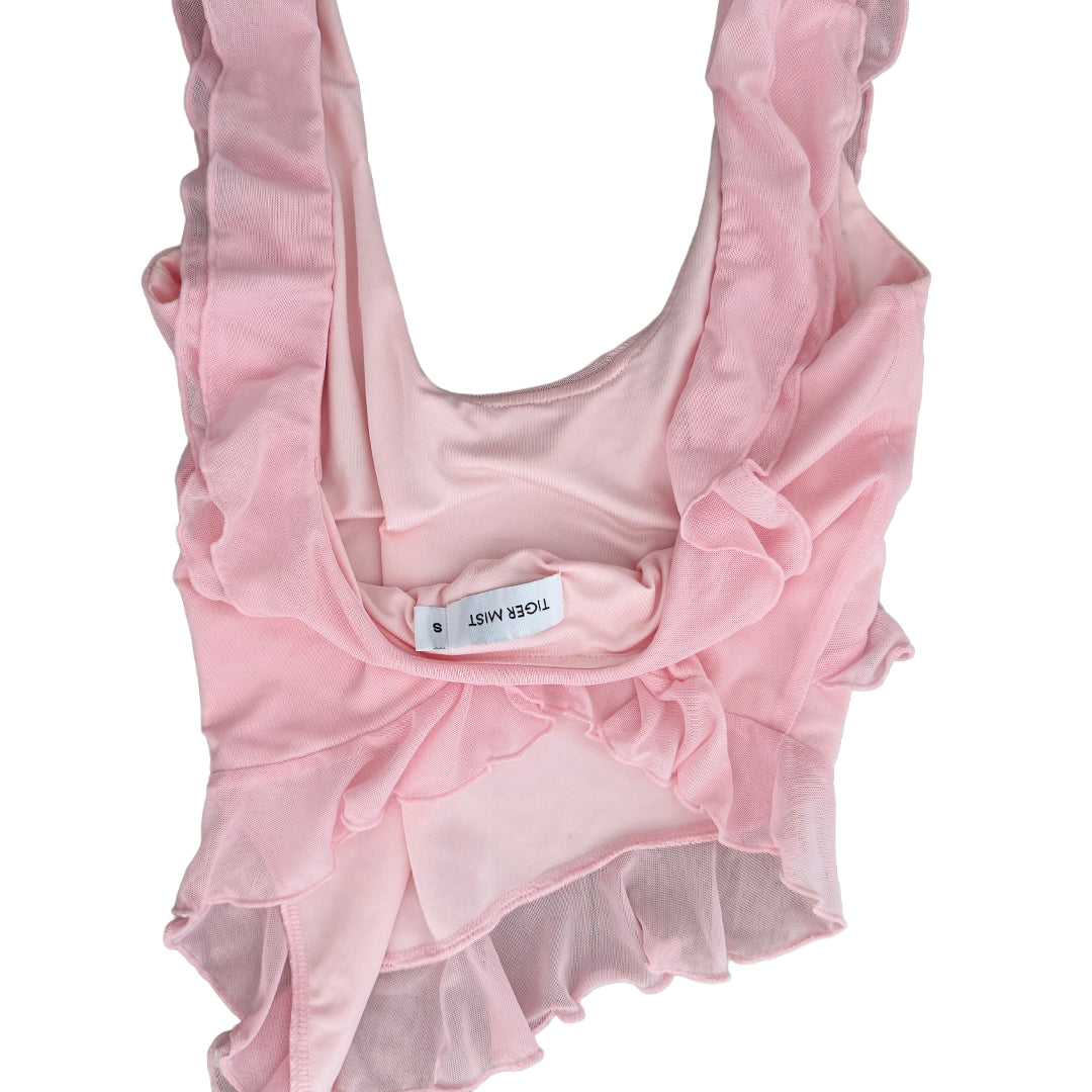 Tigermist Pink Mesh Cami