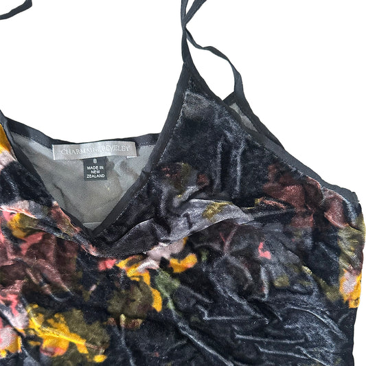 Velvet Floral Cami