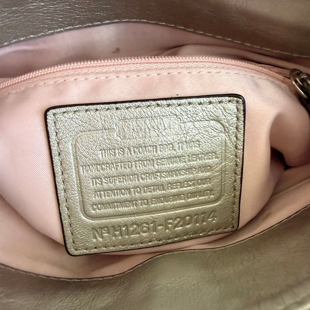 White Coach Shoulder Bag