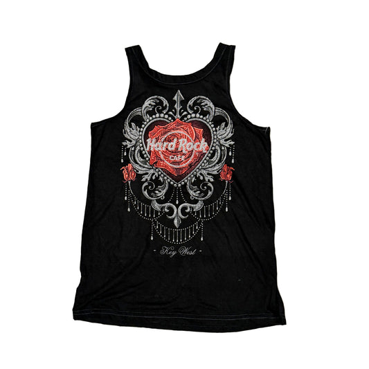 Hard Rock Cafe Y2K Embellished Tank
