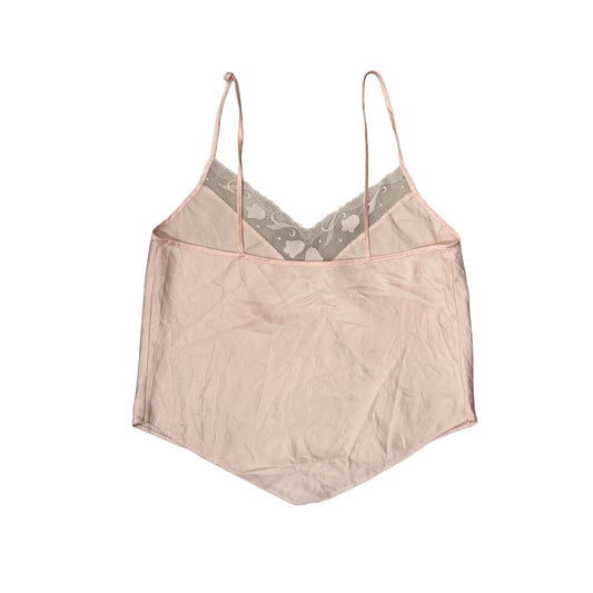 Vintage St. Michael UK Pink Lace Cami