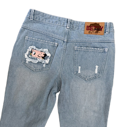 Betty Boop Straight Leg Jeans
