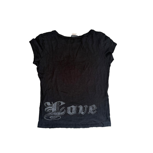 "True Love" Embellished Baby Tee