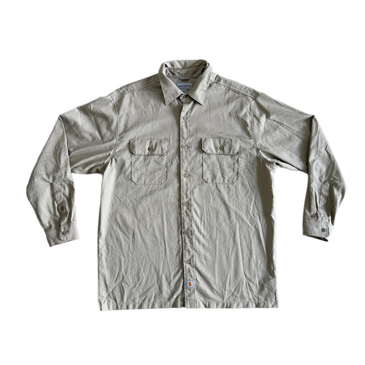 Carhartt Grey Full Sleeve Shirt