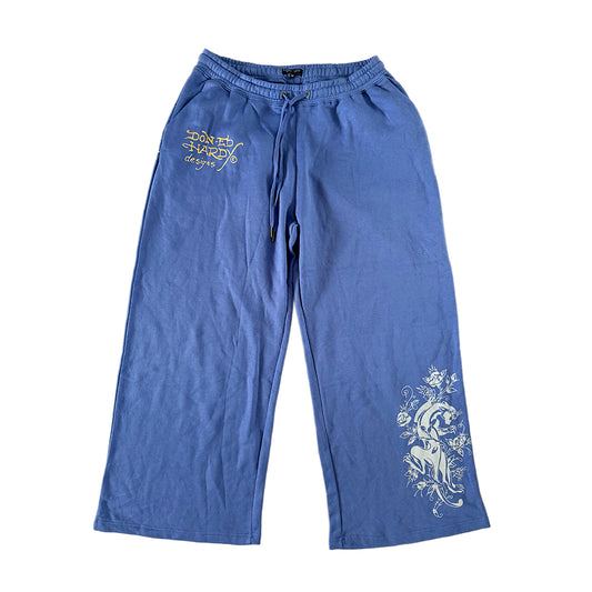 Ed Hardy Blue Trackies