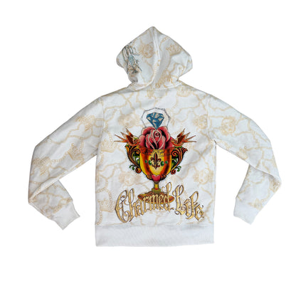 Christian Audigier Y2K Embellished Hoodie
