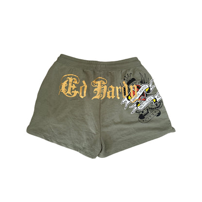 Ed Hardy Khaki Shorts
