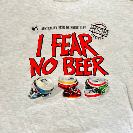 Vintage Fear No Beer Tee