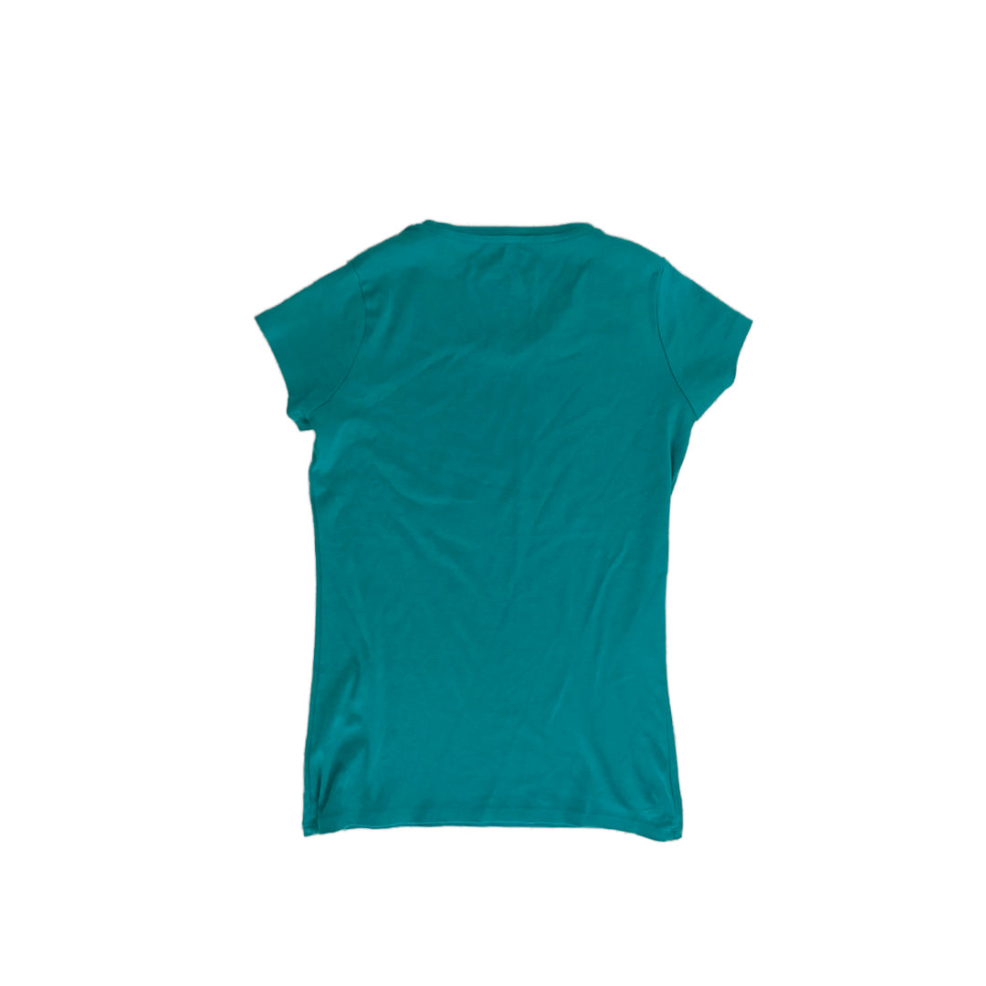 Guess Teal Y2K Tee