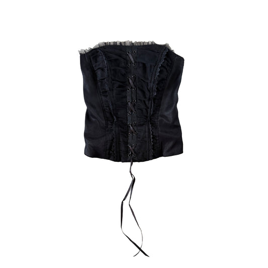 Y2K Pagani Mesh Corset