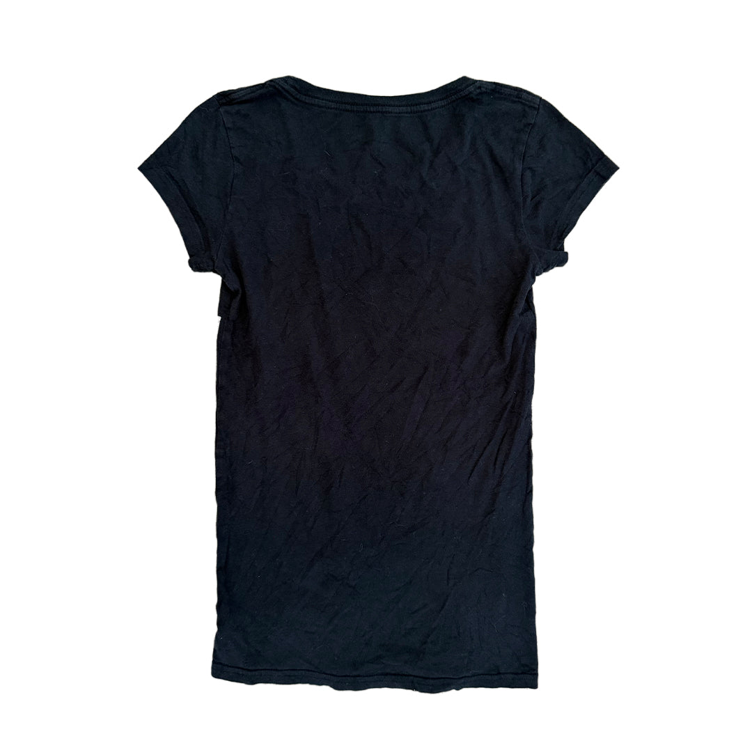 Roxy Y2K Black Print Tee