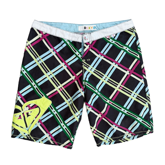 Roxy Brown checkered Boardies