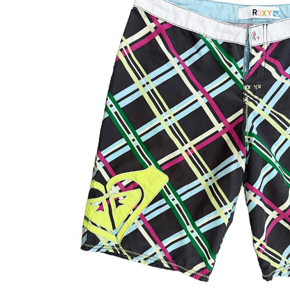 Roxy Brown checkered Boardies